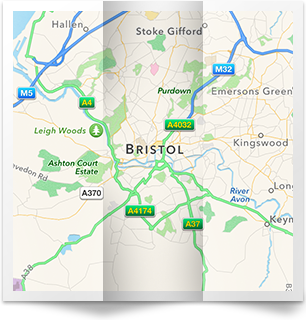 Bristol map icon